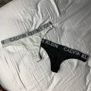 Bundle of 2 Calvin Klein Thongs